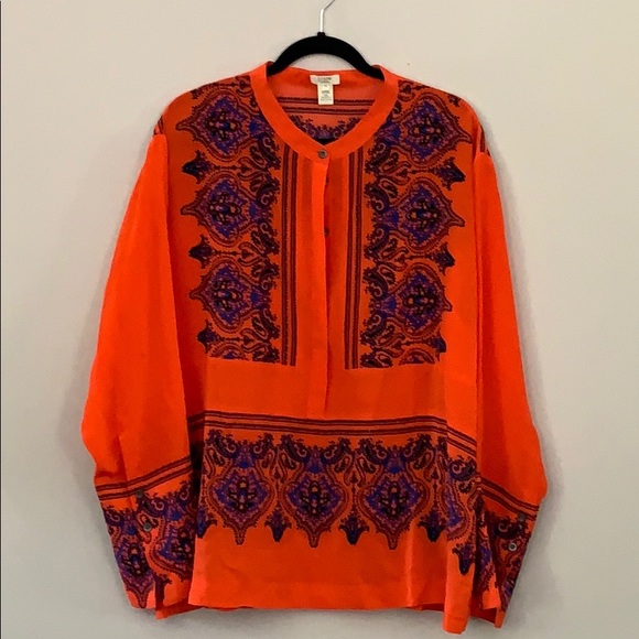 J Crew Tunic blouse - Picture 1 of 3